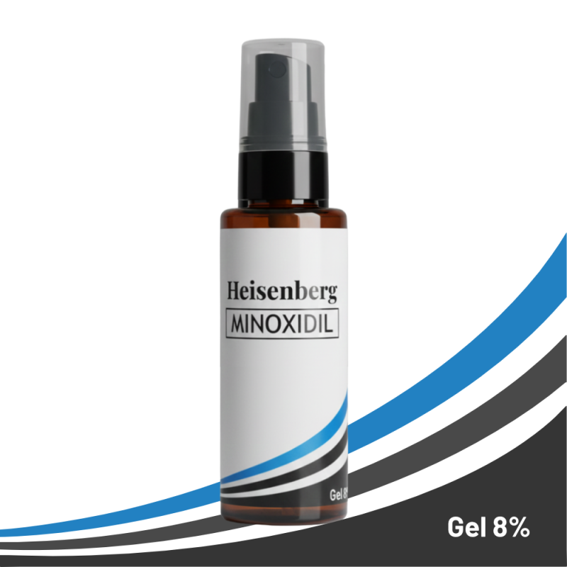 Heisenberg Minoxidil 8% Gel (60ml) - Extra Strength Hair Grower | PH Minox